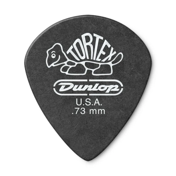 Медиаторы Dunlop 482P073 Tortex Pitch Black Jazz III, толщина 0.73 мм, 12 шт.