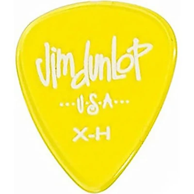 Медиаторы extra heavy, 72 шт. Dunlop 486RXH Gels X-H Yellow 72Pack