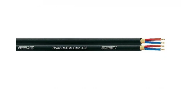 Cordial CMK 422 микрофонный кабель 8,2 мм, черный