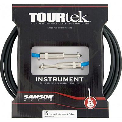 SAMSON TI15-Инструментальный кабель Jack-Jack, длина 4,5 м