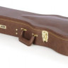GATOR GW-LP-BROWN - деревянный кейс Les Paul, класс "делюкс", "винтажный" коричневый корпус