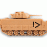 Сборная модель ZVEZDA Американская БМП Бредли, 1/100