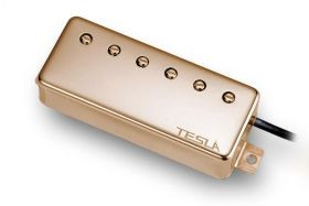 Звукосниматель Tesla OPUS-3/GD/NE Neck для электрогитары пассивный хамбакер