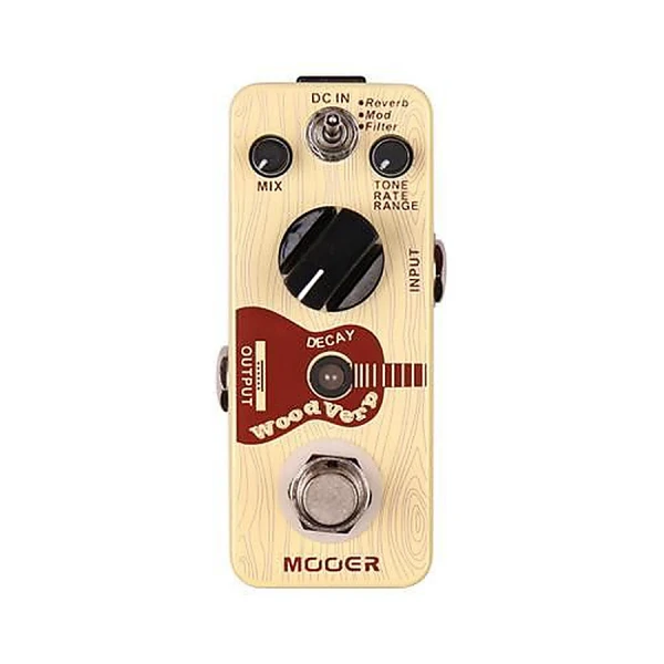 Мини-педаль Reverb для электроакустической гитары Mooer WoodVerb
