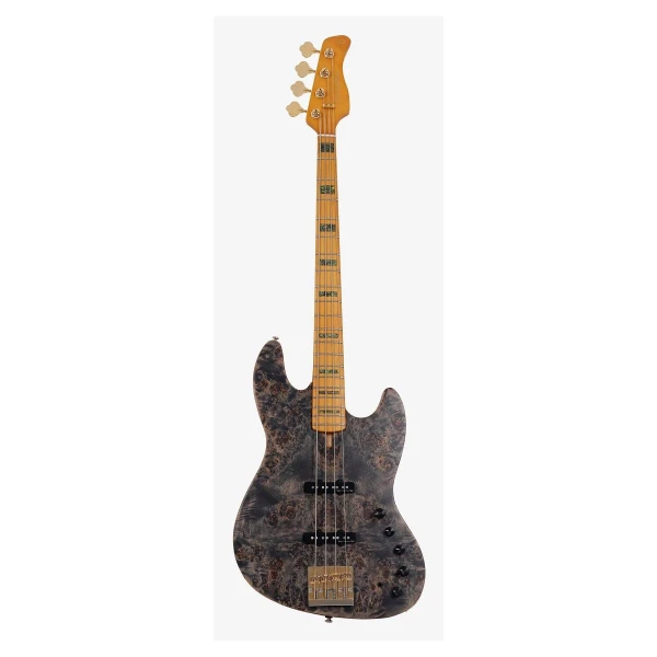 Бас-гитара Sire V10-4 TBK.S, форма Jazz Bass, чехол, цвет черный