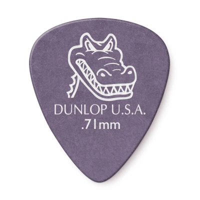 Медиаторы Dunlop 417P071 Gator Grip Standard 12Pack, толщина 0.71 мм, 12 шт.