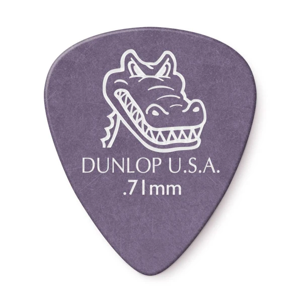 Медиаторы Dunlop 417P071 Gator Grip Standard 12Pack, толщина 0.71 мм, 12 шт.