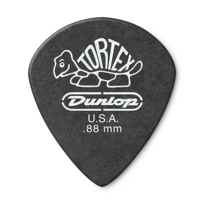 Медиаторы Dunlop 482P088 Tortex Pitch Black Jazz III 12Pack, толщина 0.88 мм, 12 шт.