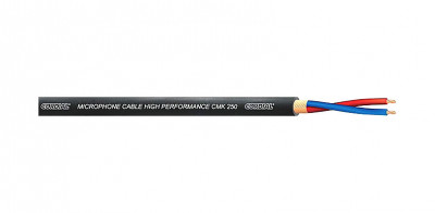 Cordial CMK 250 микрофонный кабель 6,4 мм, черный