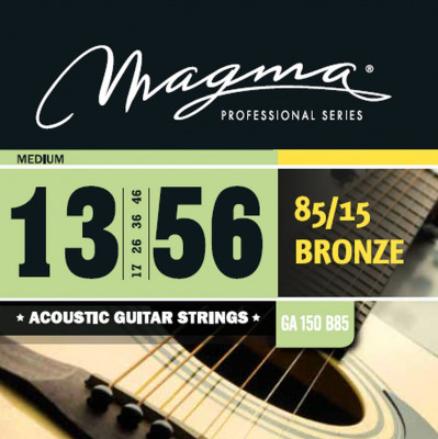 Комплект струн для акустической гитары 13-56 Magma Strings GA150B85