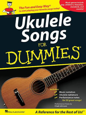 HAL LEONARD UKE UKULELE SONGS FOR DUMMIES