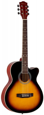 Акустическая гитара PHIL PRO AS-3904 3TS 3-х тональный санбёрст