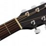 FENDER CD-60S Black WN акустическая гитара
