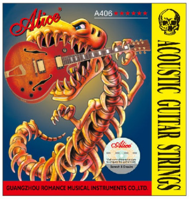Струны для акустической гитары Alice A406-L