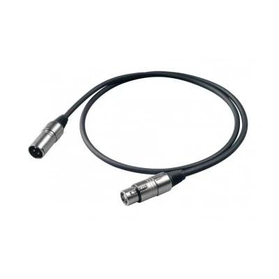 Микрофонный кабель PROEL BULK250LU2 XLR (папа) <-> XLR (мама)
