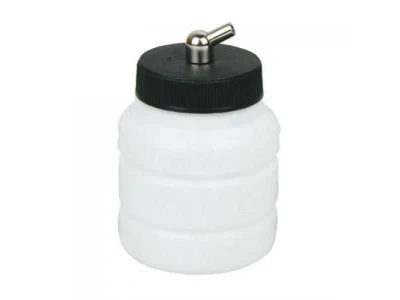 Баночка с крышкой, 75 мл, трубка 45 градусов, пластик, шт