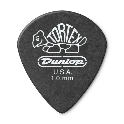 Медиаторы Dunlop 482P100 Tortex Pitch Black Jazz III, толщина 1 мм, 12 шт.