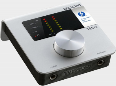 Zoom TAC-2 двухканальный аудиоинтерфейс с ультранизкой задержкой, с поддержкой Thunderbolt