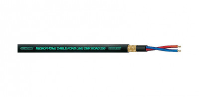 Cordial CMK-ROAD 250 микрофонный кабель 6,8 мм, черный