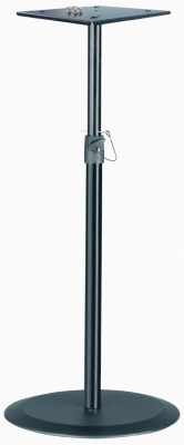 K&M 26740-000-55 стойка для студ. мониторов, регулируемая высота h 950 - 1430 мм, сталь, черная
