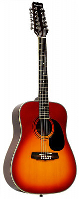 Martinez FAW-802-12 TBS акустическая гитара