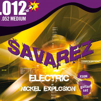 SAVAREZ X50M Nickel Explosion струны для электрогитары (12-16-24-32-42-52) среднего натяжения