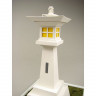 Сборная картонная модель Shipyard маяк Udo Saki Lighthouse (№63), 1/87