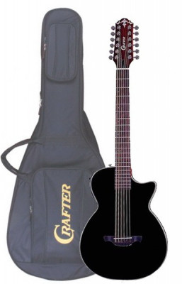 Crafter CT-120-12 EQBK электроакустическая гитара