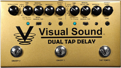VISUAL SOUND V3DTD Dual Tap Delay
