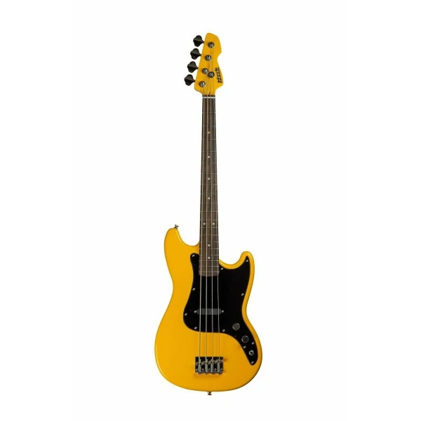 Бас-гитара Markbass MB Yellow Little Bass, 30", цвет желтый, чехол в комплекте