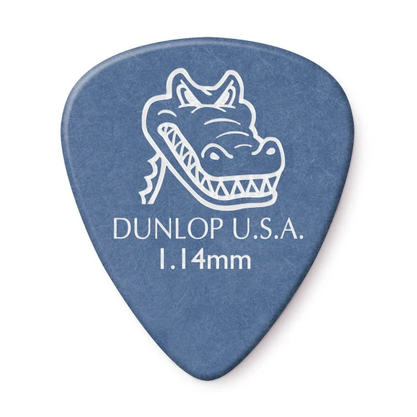 Медиаторы Dunlop 417P114 Gator Grip Standard 12Pack, толщина 1.14 мм, 12 шт.