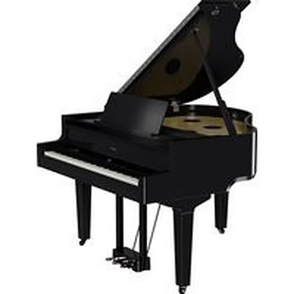 Цифровой рояль премиум класса Roland GP 9 PE, длина 151 см, цвет черный полированный