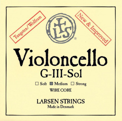 Струна для виолончели G (III) LARSEN Standard Cello G Medium