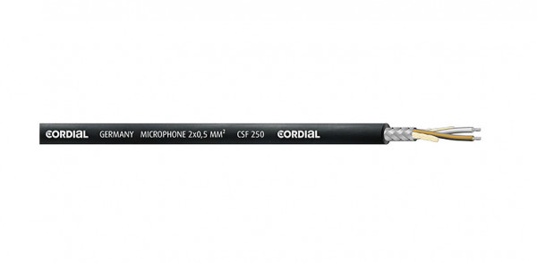 Cordial CSF 250 микрофонный кабель 5,2 мм, черный