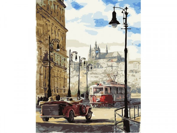 Картина по номерам 40х50 Лондон (22 цвета)