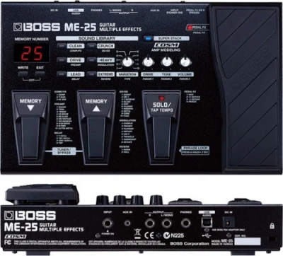 Гитарный процессор эффектов BOSS ME-25