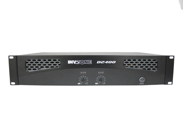 INVOTONE D2400 цифровой двухканальный усилитель мощности 2х240 Вт RMS /8 Ом, 2х400 Вт RMS /4Ом