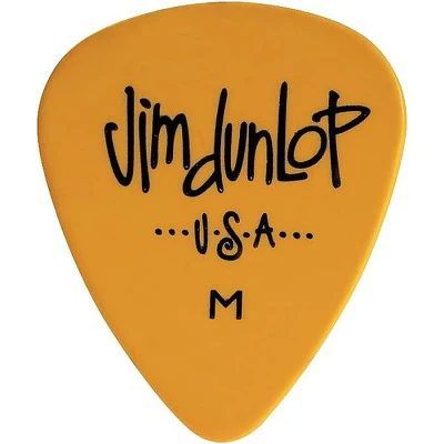 Медиаторы Dunlop 479RMD Poly Medium 72Pack, medium, желтые, 72 шт.
