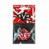 DUNLOP  EVHP02 Eddie Van Halen Frankenstein Red Набор медиаторов