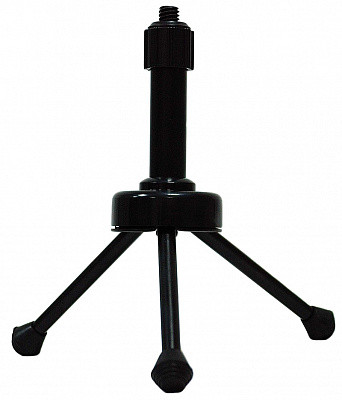 FORCE MSC-09 - Стойка микрофонная настольная черная, прямая, высота 0,14-0,19 м