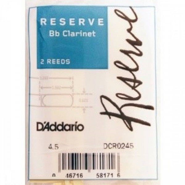 RICO DCR0245 для кларнета №4,5 2 шт