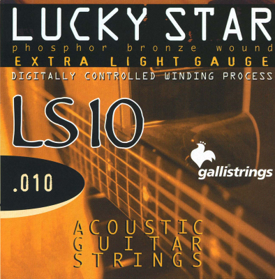 Струны для акустической гитары GALLI LS10 (10-47) Extra Light