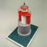 Сборная картонная модель Shipyard маяк Vierendehlgrund Lighthouse (№62), 1/87