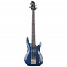 DBZ Barchetta 4 String Bass ST - Trans Indigo бас-гитара