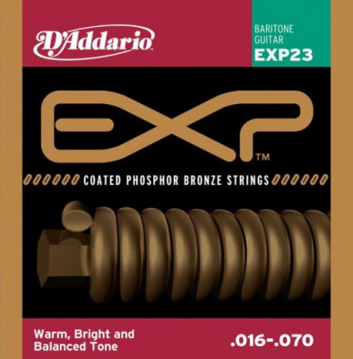 D'ADDARIO EXP23 16-70 струны для акустической баритон гитары