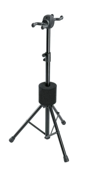 Складная стойка для двух гитар K&M 17620-000-55 Double, 2 кг, 800-1300 мм