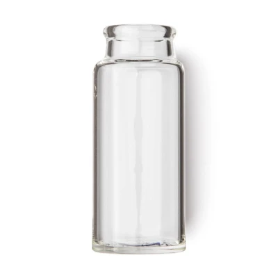 Слайд стеклянный в виде бутылочки Dunlop 271 Blues Bottle Regular Small, размер 8.5", серый