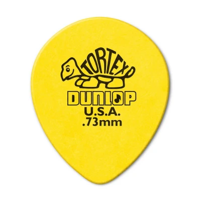 Медиаторы Dunlop 413R073 Tortex Teardrop 72Pack, толщина 0.73 мм