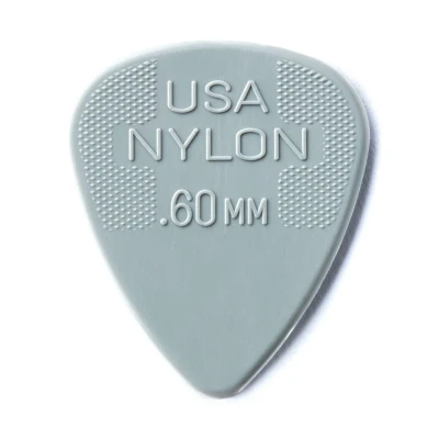 Медиаторы Dunlop 44P060 Nylon Standard, толщина 0.6 мм, 12 шт.