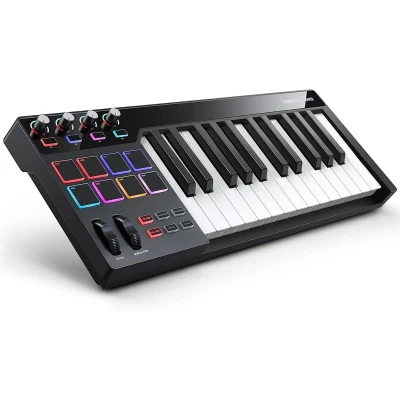 MIDI клавиатура Donner D-25, 25 клавиш
